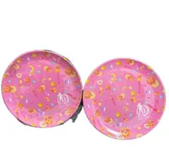 セーラームーン メラミンプレート 2枚セット ピンク