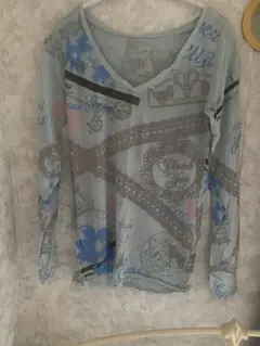 ジェラートピケ　カットソー　長袖　Tシャツのサムネイル