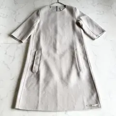 H812 新品未使用 M マックスマーラ ロングワンピース グレー レディース 2025年最新】Max Mara レディース ロングワンピースの人気