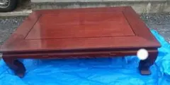 カリモク家具 座卓 120cm 木製 和風ローテーブル 大型 直接引取歓迎