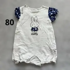 Bebe ミッフィ　ロンパース　サイズ80