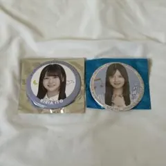 乃木坂46 伊藤理々杏 中村麗乃 缶バッジ