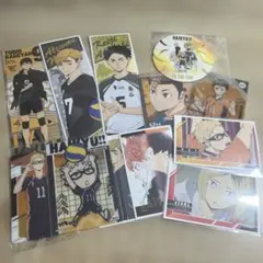 ハイキュー　グッズ　クリアカード　月島蛍　宮侑　西谷夕