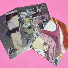 【未使用】まどマギ マギレコ クリアファイル ポスター セット