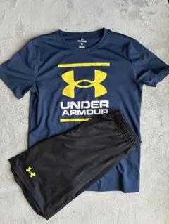 Under Armour ジャージ上下セット YXL ネイビー/ブラック