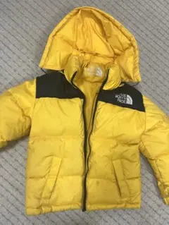 THE NORTH FACE イエローダウンコート 100cm~110cm