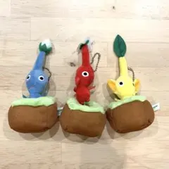 ピクミン　引っこ抜きぬいぐるみマスコット　全種