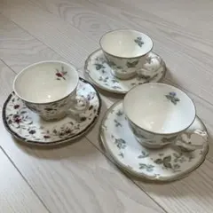 ヤマカ yamaka カップ＆ソーサー 3客セット