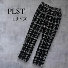 プラステ PLST パンツ カジュアルパンツ イージーパンツ ウエストゴム L