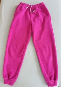 mont-bellキッズ用フリースピンクロングパンツ
