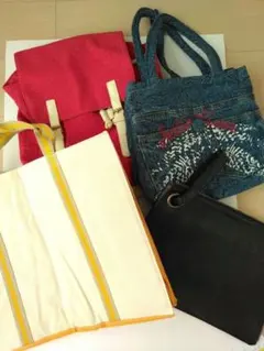 バッグ　4点　まとめ売り