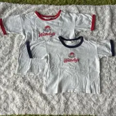 Wendy's Tシャツ 2枚セット おそろいのサムネイル