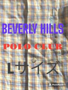 BEVERLY HILLS POLO CLUB Lサイズ ポロシャツ