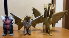 スペースゴジラ キングギドラ メカキングギドラ　 3セットソフビ