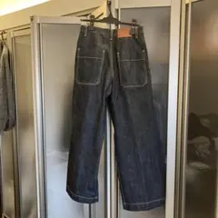 STUDIO NICHOLSON ワイドデニムパンツのサムネイル