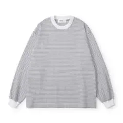back logo og border long sleeve tee