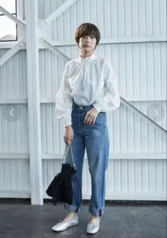 earth music&ecology cotton デニムパンツ