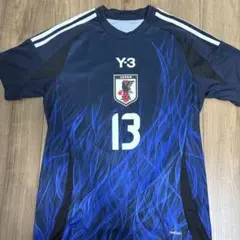 Y-3 ワイスリー サッカー日本代表 #16 安藤 智哉 レプリカユニフォーム