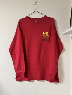 Parker Ranch ロゴ入り 赤 長袖 Tシャツ L - メルカリ