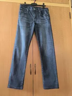 UNIQLO スリムフィットデニム 30/76cm ダークブルー