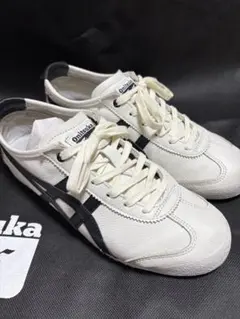 Onitsuka Tiger スニーカー ホワイト/ブラック　25cm
