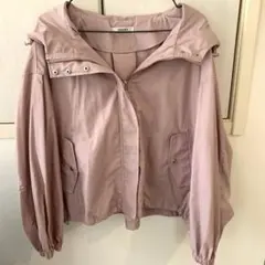 INGNI マウンテンパーカー フード付き くすみピンク