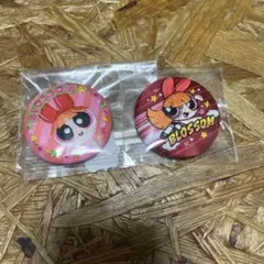 パワーパフガールズ　刺繍缶バッジ