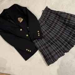 美品　11A イーストボーイ　ブレザー　ジャケット　ネイビー　スカートセット