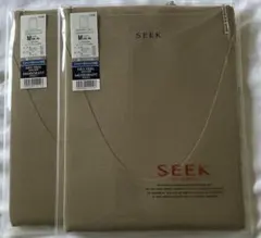 SEEK シーク【ドライフィール】Uネックスリーブレス ベージュ Mサイズのサムネイル