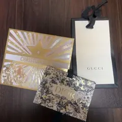 Dior GUCCI ショップ袋 3枚セットのサムネイル