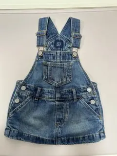 GAP デニムサロペットスカート