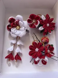 つまみ細工 髪飾り 和装 着物 成人式 卒業式 結婚式 袴　前撮り 七五三　振袖