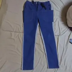 グリップスワニーデニムスウェット切り替えしパンツ