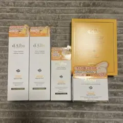 d'Alba VITA TONING トナー・セラム・クリーム・パックセット