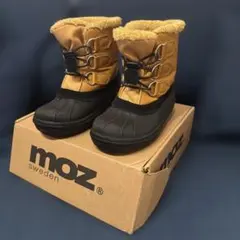 moz ブラウン スノーブーツ　21cm