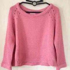 お値下げ！美品⭐️LUIS MARIピンクのセーター