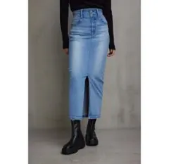 AZUL DENIM ハイウエストスカート