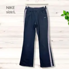 NIKE ナイキ サイドライン スウェット パンツ ネイビー Lサイズ