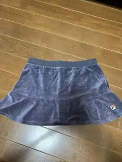 FILA】 ネイビーフリルスカート - メルカリ