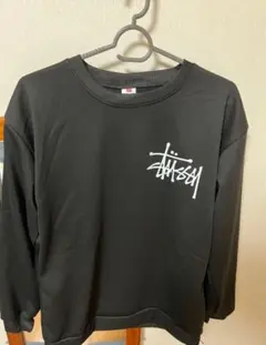 Stussy スウェット 黒 8ボールデザイン