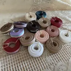 クラフトバンド　2m×15色