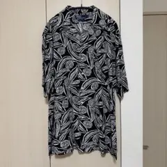 スペシャル 90s レア ラルフローレン 総柄 柄シャツ バナナリーフ レーヨン