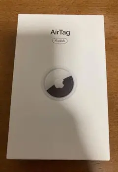 新品未開封　Apple AirTag 本体 4個入り