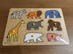 【訳あり新品】ボーネルンド　動物パズルのサムネイル
