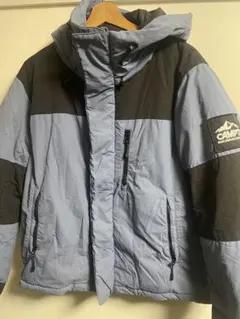 CAMP7 フード付きダウンジャケット