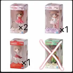 Qposket カードキャプターさくら　3種4体セット