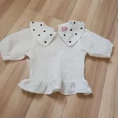 Piccoli ハート襟 半袖シャツ