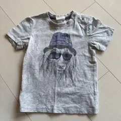 DIESEL イラスト Tシャツ 12M グレーのサムネイル