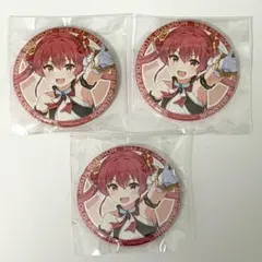 【希少】ノンストップストーリー 缶バッジ 宝鐘マリン 3個 ホロライブ ホロクル