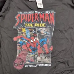新品・タグ付き　スパイダーマンザライド　USJ Tシャツ　XLサイズ
